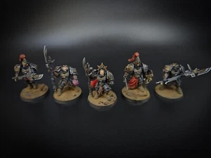 Warhammer 40k Adeptus Custodes Custodian Squad x5 #1 Pintado R3S1B2463 - Imagen 1 de 14