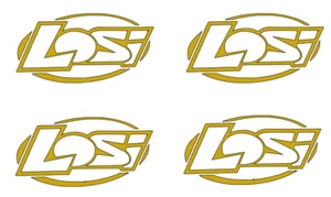 LOSI LOGO DIE-CUT Decal Sticker ( 4 PCS ) RC Truck NEW - Picture 1 of 25