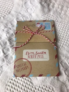 SALE New Beige/Red Holiday/Christmas Gift Card Holder, Walmart - Picture 1 of 3