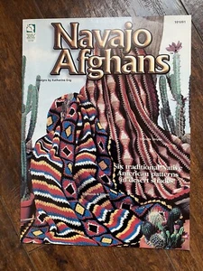 Navajo Afghans Casa di Betulle Bianche 6 Modelli Afghani Sfumature Deserto - Usato in ottime condizioni - Foto 1 di 3