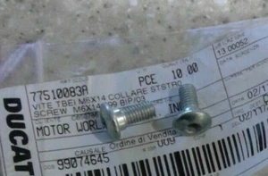 Genuine Ducati Screw PN 77510083A (2 Screws per order) - Bild 1 von 1