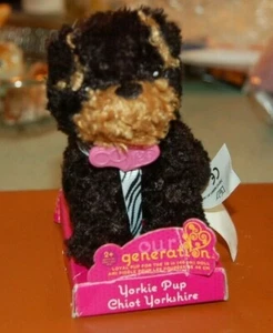 Nuestra Generación Yorkie Pup Mini Leal Pup Collection Peluche 3.5" Tan lindo Battat - Imagen 1 de 4