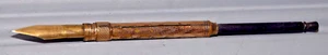 ANTIQUE Gold Nib W. B. RICHARDS STARPEN COLLAPSABLE TRAVEL PEN - Picture 1 of 8