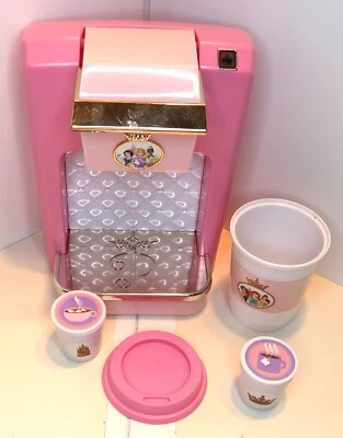 DISNEY PRINCESS JAKKS PACIFIC SOUND COCINA CAFETERA K-CUP JUGUETE PARA FINGIR Foto 1 de 4
