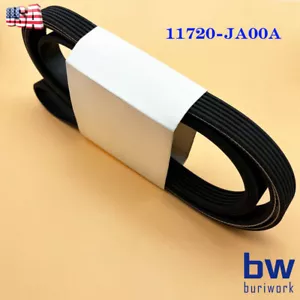 Fit for Nissan Altima S SL 2.5L 2007-2012 Serpentine Drive Belt 11720-JA00A - Picture 1 of 6