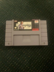 Super Nintendo Madden 97 Game - Picture 1 of 4