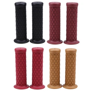 7/8" 22MM 25MM Motorcycle Handlebar Hand Grips Plastic For Harley Cafe Racer - Picture 1 of 43