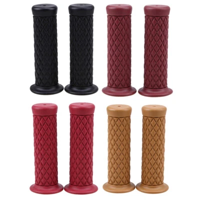 7/8" 22MM 25MM Motorcycle Handlebar Hand Grips Plastic For Harley Cafe Racer - Image 1 of 4