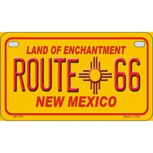 RT 66 New Mexico Neuheit Metall Motorrad Kennzeichen MP-103 - Bild 1 von 1