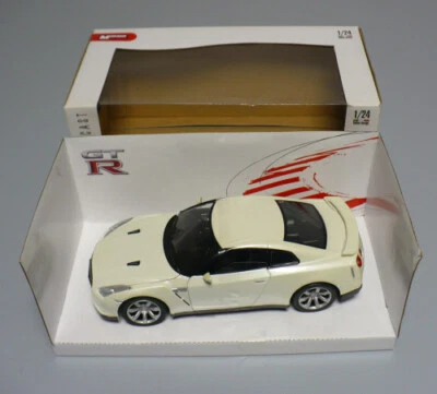 NISSAN GT-R BIACO AVORIO - SCALA 1:24 MONDO MOTORS - Immagine 1 di 4