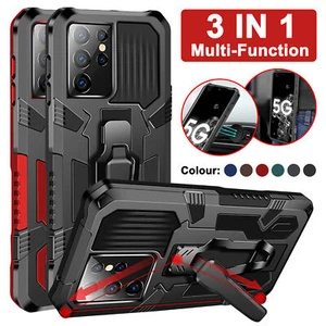 Custodia antiurto robusta per Samsung Galaxy S23 Ultra S22+ S21 S20 FE - Foto 1 di 26