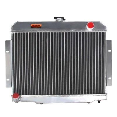 Radiador Cherokee Scrambler Commando 4,2 L L6 1973-1986 AT ajuste 3 filas Jeep CJ5/6/7 Foto 1 de 4