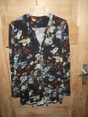 Damen Bluse, Freizeitbluse ** B.C Best Connnections ** geblümt Gr. 44 guter Zust - Bild 1 von 4
