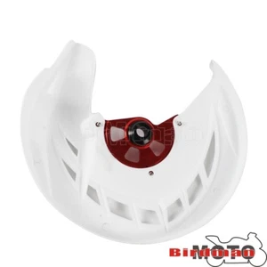 Coperchio protezione disco freno anteriore bianco moto lavorato CNC per Honda CRF250L - Foto 1 di 10