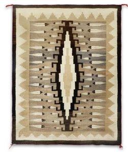 Handmade Navajo Rug Size 8x10 Native American style Modern rug Free Shipping - Picture 1 of 1