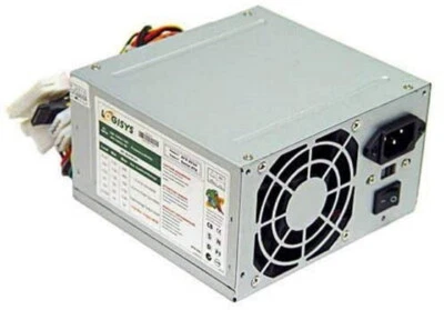 LOGISYS 20/24 pin 480W ATX12V PS480D Computer Power Supply - Image 1 of 3