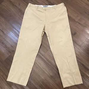 Peter Millar Pants Mens 39x29 Khaki Beige Slacks Casual Chino Straight Leg - Picture 1 of 14