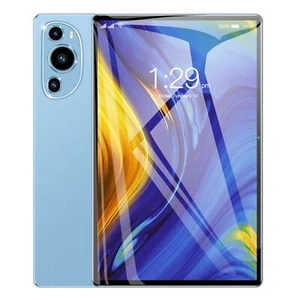 Blue US Plug Andr-oid 14 Tablet 10.1in High-Clear Screen Octa-Core Processor CEL - Picture 1 of 12