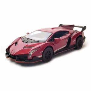Fundición a presión Kinsmart 5": Lamborghini Veneno (rojo) escala 1/36 - Imagen 1 de 6