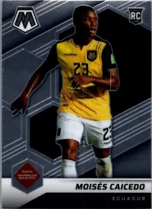 2021-22 Mosaic FIFA Road to World Cup Base #78 Moises Caicedo (RC) Chelsea - Picture 1 of 2