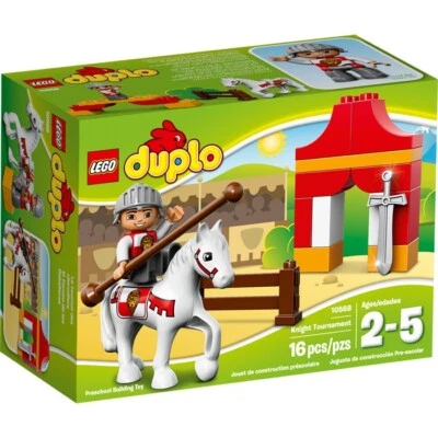 Lego Duplo 10568 Château le combat du chevalier complet - Photo 1/4