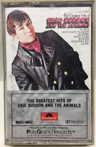 The Greatest Hits Of Eric Burdon & The Animals Cassette Tape M5G-4602 - Picture 1 of 4