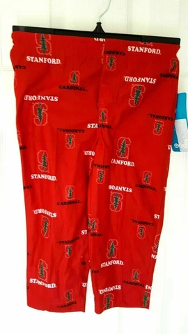 Stanford Cardinal Kids Pants Size 3T Red Toddler Baby All Over Logo Print New Cover