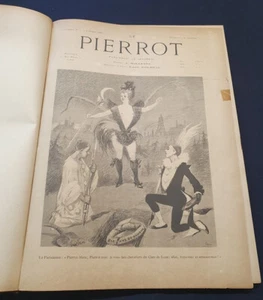 Journal satirique Le Pierrot - Willette - tous les N. parus 1888/1891 - Picture 1 of 12