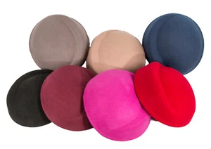 Pastillero grande de fieltro base fascinador con cresta sombreros para hacer fascinadores sombrerería - Imagen 1 de 19