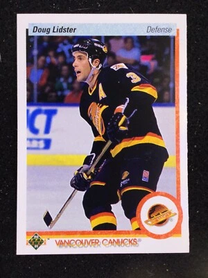 Cubierta superior 1991 - Doug Lidster #60 Vancouver Canucks Foto 1 de 2