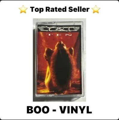 Y & T  Ten Cassette Tape 1990 Geffen Records Heavy Metal Ex / VG+ Condition - Image 1 of 4