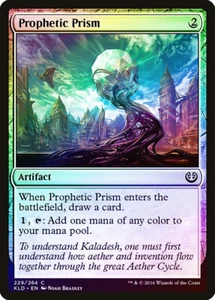 Prophetic Prism FOIL Kaladesh NM Artifact Common MAGIC GATHERING CARD ABUGames - Picture 1 of 1
