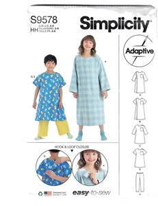 Vestidos y pantalones de recuperación para niños/niñas/niños talla 3-6 patrón de costura Simplicity S9578 - Imagen 1 de 4
