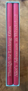 Lewis Carroll Alice in Wonderland & Through Looking Glass Folio Society x2 Cased - Picture 1 of 1
