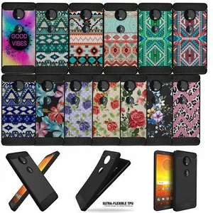 Skin For [Moto E5 Play/E5 Cruise] Slim Fit Black Matte Flexible TPU Case Unique - Picture 1 of 91