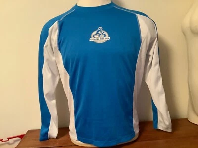 De colección 2006 Azul Bicicleta Jersey Bicicleta Ciclismo Camisa Para Hombre Five Boro Bike Tour Nueva York Foto 1 de 4