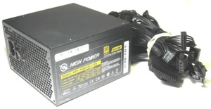 High Power 600W ATX Power Supply - 80 PLUS Gold Certified - Picture 1 of 19
