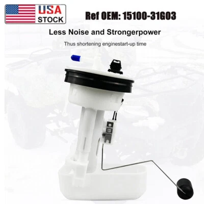 15100-31G03 2005-2023 For SUZUKI King Quad 500 450 750 Fuel Pump Module Assembly - Image 1 of 4