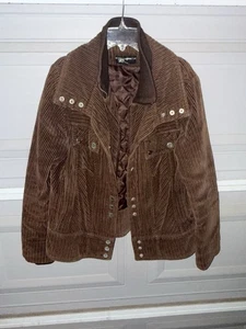 Schwarze Nieten Diesel Stil Jacke G-iii Herren Small - Bild 1 von 6