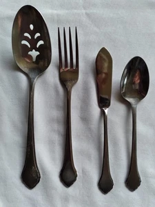 Summer Mist Autumn Glow Deluxe Rogers Dinner Fork Teaspoon Serving CHOICE - Bild 1 von 7