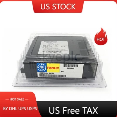 New GE Fanuc IC693MDL940 Output Module PLC Module New In Box Expendited Shipping - Image 1 of 4