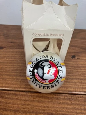 Vintage FSU Florida State University Christmas Ornament Campus Originals - Image 1 of 4