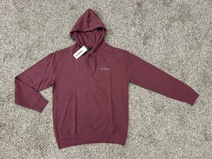 New Adidas Terrex Quiet Crimson Hoodie Sweatshirt Size MEDIUM MSRP $75 (SH13) - Picture 1 of 5