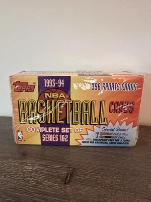 Juego Completo de Baloncesto Topps 1993-94 Serie 1&2 396 Cartas *SELLADO DE FÁBRICA* Foto 1 de 2