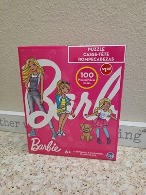 Barbie 100 Piece Puzzle Girls & Dogs 15 x 11.25” KIDS - Image 1 of 4