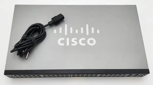 Cisco SG300-52-K9 SRW2048-K9 V02 L3 Gigabit Rack Switch – USA – Tested Free Ship - Picture 1 of 12