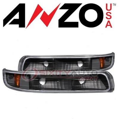 AnzoUSA Parking Light Assembly for 1999-2002 Chevrolet Silverado 2500 - mt - Image 1 of 4
