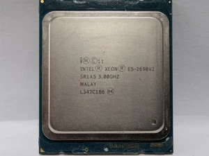 Intel Xeon E5-2690 V2 10 Core 3.00Ghz 25MB 130W CPU Processor - SR1A5 - Picture 1 of 1