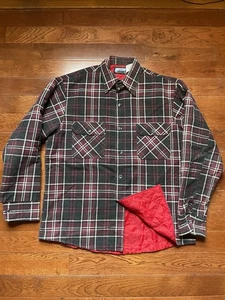 Chaqueta acolchada de franela Perma-Prest grande de colección Sears Fieldmaster para hombre - Imagen 1 de 15