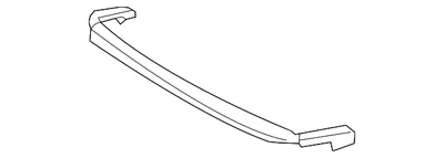 Genuine Honda 2005-2008 Honda Pilot - Deflector Assembly 70500-S9V-A01 - Image 1 of 2